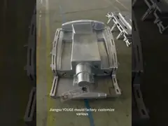 Оборудование для очистки пола от ротопластиковых плесени Интегрированная ручная машина для подметания video