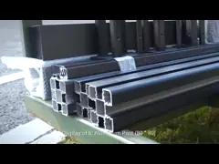 На открытом воздухе перила балюстрады WPC водонепроницаемые экструдированные композитные перила video