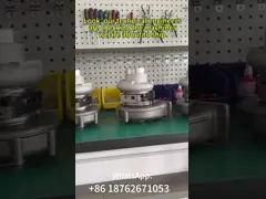 GT17V вал турбинного колеса для 434533-0054 9 лопастей турбоколесо/турбинное колесо для турбокомпрессоров video