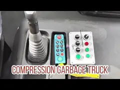 Углеродистая сталь 2022 индивидуальный 13 CBM мусорокомпрессорный грузовик для муниципального сбора мусора video