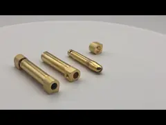 Custom Brass Cylindrical Pin Processing Non-standard Special-shaped Pin Processing Non-standard CNC Turning Copper Pin