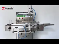 liquid detergent 4 Nozzles Liquid Magnetic Pump Filling Machine