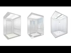 Подъем Roomless двигателя без редуктора MRL 12 человеков с СИД Downlight video