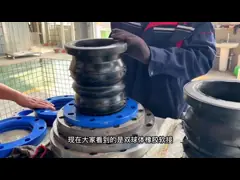 3 6 Фланцевое резиновое расширительное соединение Ansi 150lb Din Pn16 video