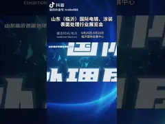 2025 The second Shandong (Linyi) International Electroplating, coating surface treatment industry exhibition