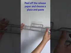 80mm Deep Mounted Kitchen Spice Holder MSDS Wall Hanging Spice Rack