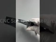 Τμήματα μετρητών CNC ασημένιου αλουμινίου με εξυπηρέτηση επεξεργασίας 3-5 άξων