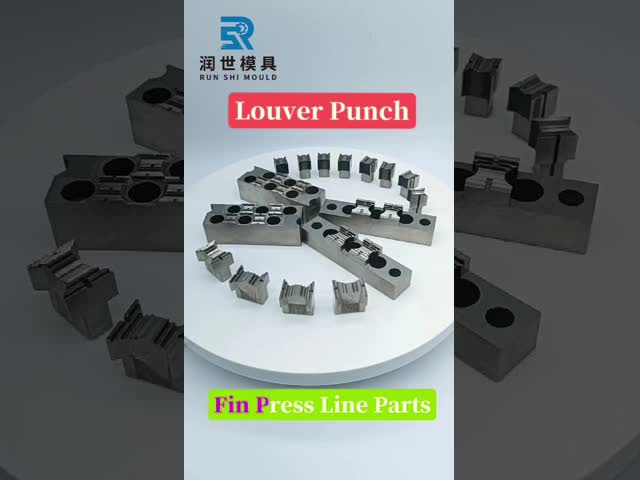 Upper Louver Punch For Fin Die Punching Aluminum Foil 5mm 7mm Customized
