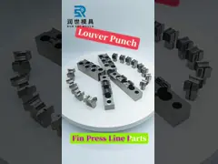 Upper Louver Punch For Fin Die Punching Aluminum Foil 5mm 7mm Customized