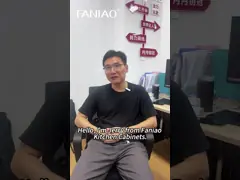 Ретро черный индивидуальный ванный шкаф современный ванный шкаф с полотенцами video