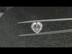 Red Radiant Cut Diamond Loose Moissanite Jewelry Vivid Pink Lab Grown Diamonds Moissanite