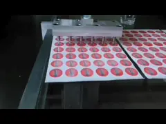 PU Packaging Material Advanced Automated Epoxy Dispensing Machine for Domed Labels