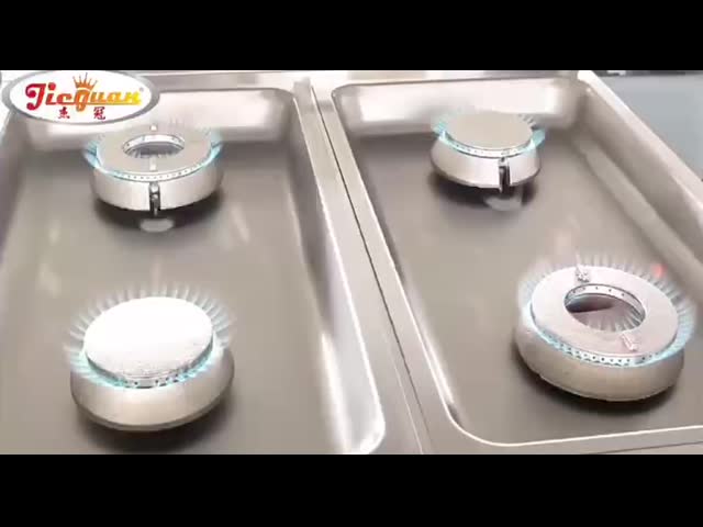 Multi Function Combination Oven GH-987A Gas Range With Four Bunners / Gas Oven