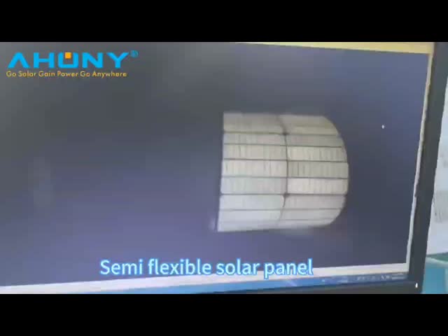 Монокристаллический легкий гибкий ETFE солнечный панель солнечный панель фотоэлектрический панель гибкий180w водостойкий CE ROHS