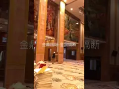 Height Hotel Partition Wall System Long Service Life Fireproof