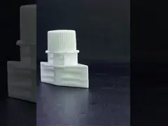 5mm Plastic Spout Caps use on stand-up pouch packaging for packing food & cosmetic