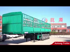 2'/3.5' тип болта Кин пин Aotong 3 оси грузовой транспортный полуприцеп для прицепа грузового автомобиля video