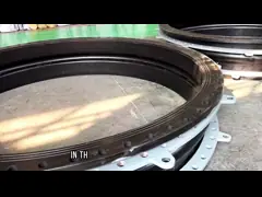 Large Diameter Single Ball Flexible Rubber Joint In Nuclear Power Petroleum Mining Metallurgical Manufacturing