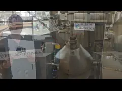 Подгонянная компактная конюшня и машина для просушки вакуума надежного конуса деятельности двойного роторная video