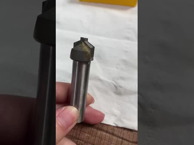 Carbide Welding Straight Shank Inch End Mill / Tooth Slot Milling Cutter