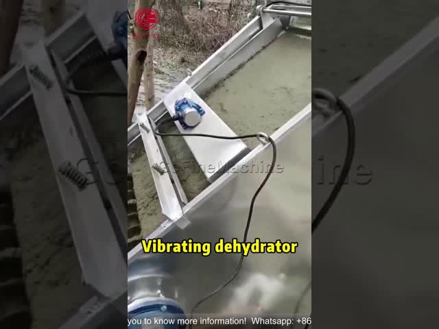 Agricultural Animal Manure Dewatering Machine In Breeding Farm