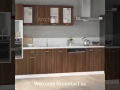 Ресторан Промышленный стиль Кухонная мебель Шкафы с краской и фанерой video