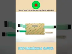 ПЭТ-электрический щит с мембрановой переключателем для компьютерной клавиатуры video