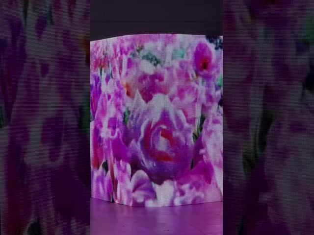 SMD 3mm Pixel P3 カーブド LED 画面