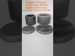 Cylinder Design Ball Mill Jar With High Heat Resistance For Ceramic Industry