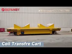20 Tons Rail Transfer Cart For Steel Plant Transportation