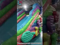 Commercial Boules gonflables de bonbons colorés Boules gonflables sèches extérieures