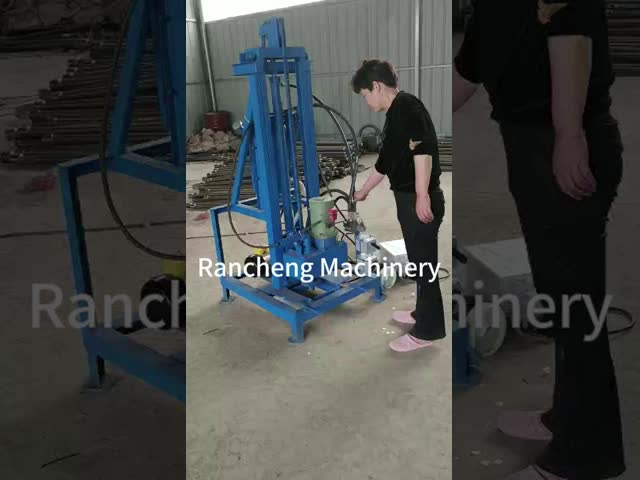 Переносное оборудование для бурения скважин для воды 60 Вт глубина 100 - 300 мм видео