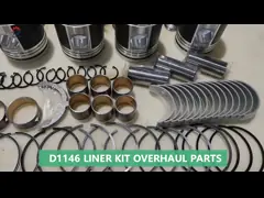 D1146 Cylinder Liner Kit 65.02501-0507 65.02503-8146 65.01201-0050 Engine Rebuild Kits For  Diesel Engine Parts