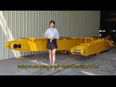 25-70 Ton Excavator Demolition Long Boom For High Rise Demolition