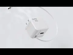 2in1 Phone Wall Adapter Charger 35W 8Pin Ports With Retractable Cables