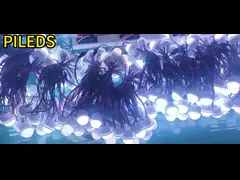 DC12V 26mm 5050 SMD RGB чипы LED пиксели водонепроницаемый IP68 Круглый Rgb 3-точечный светодиодный модуль с Ic Ucs1903 /Ws2811 video