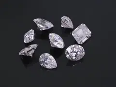 Stud earrings Moissanite Diamond Heart Princess Asscher Cushion Round Brilliant Cut Charles VVS Loose Gemstone