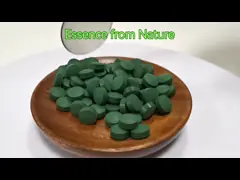 100% Doğal Süper Gıda Takviyeleri 50/50 Karışık Spirulina Klorella Tablet Yüksek Protein