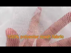 Sportswear Dry Fit Polyester Mesh Fabric Moisture Wicking With Eyelet Design