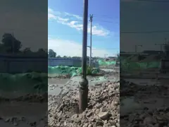 BVEM 180kW Vibro Pile Foundation For Replacement Stone Column