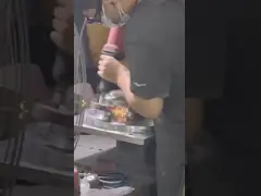 4 People PCS 12 Melamine Dinnerware Set Blue Color