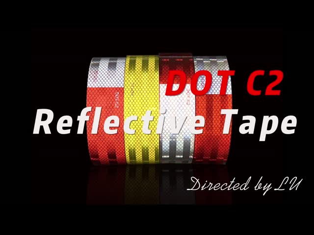 High Visibility 2 Inch DOT C2 Reflective Conspicuity Tape Truck Reflective Stickers