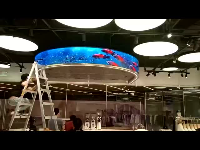 壁掛け P1.53 LED モジュール 1200CD フロント サービス ビデオ 壁サイン
