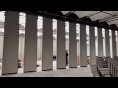 Restaurant Folding Partition Wall Collapsible Partition Wall Customized Eco Friendly