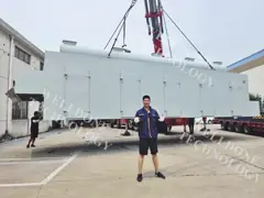 Энергосберегающий сушильщик пояса сетки для еды и химического продукта video