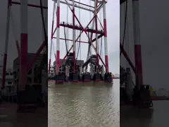 Строительство виброфлота для морского бассейна 200000 тонн video