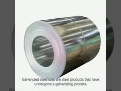 High-Strength Galvanized Steel Coils for Construction Use