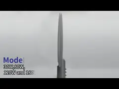 Алюминий серого цвета уличных светов IP65 СИД DOB на открытом воздухе 200W для парковки video