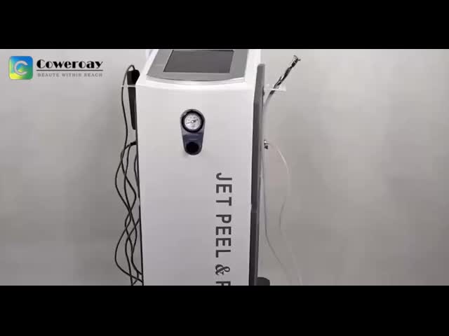 Hydra Aqua Peeling Device Water Oxygen Meso Jet Dermabrasion Beauty Machine video