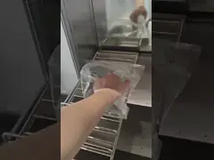 60 см 100 см Ширина картофель фри чипсы Дисплей теплее 304SUS материал video